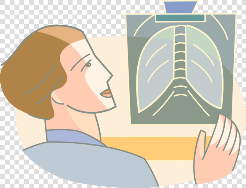 Vector Illustration Of Medical Doctor Physician Examines   Illustration  HD Png DownloadTransparent PNG