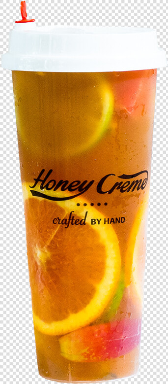 Menu Honey Creme Premium   Honey Creme Fruit Tea  HD Png DownloadTransparent PNG