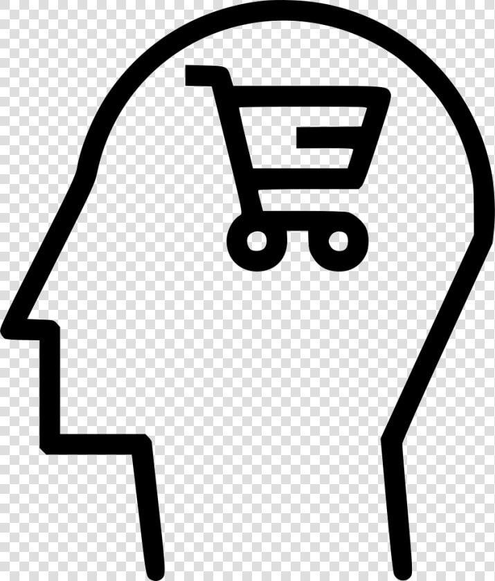 Human Mind User Brain Shop Discount Cart Sale Shopping   Shopping Cart In Brain  HD Png DownloadTransparent PNG