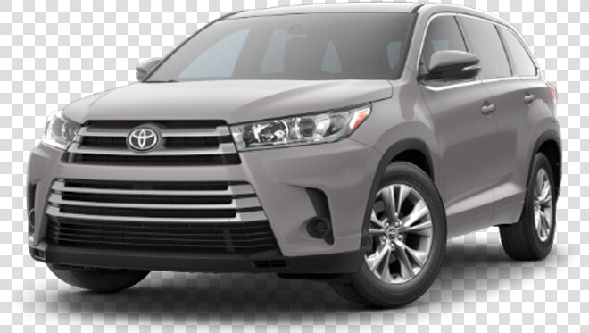 2018 Highlander Le Banner   2019 Toyota Highlander Xle Silver  HD Png DownloadTransparent PNG