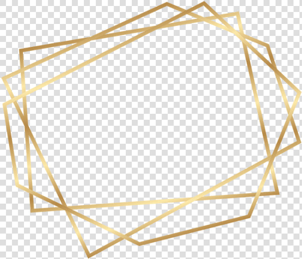  geometric  frame  border  gold   Gold Geometric Lines Borders  HD Png DownloadTransparent PNG