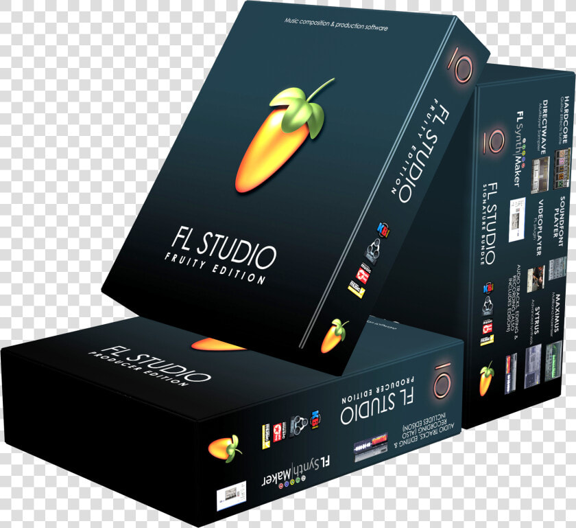 Fl Studio Coupon   Fl Studio 10 Box  HD Png DownloadTransparent PNG