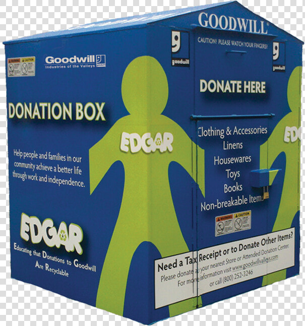 Goodwill Donation Box  HD Png DownloadTransparent PNG