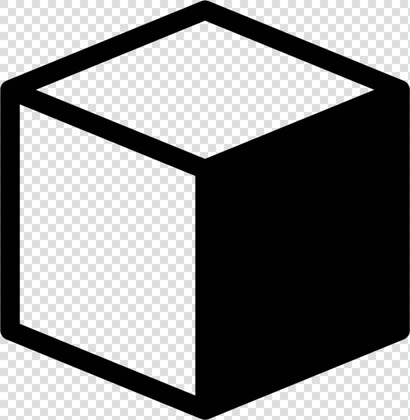 Cube Png Jpg Black And White Download   Cube Black And White Icon  Transparent PngTransparent PNG