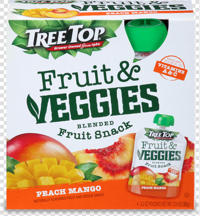 Tree Top Fruit And Veggies Fruit Snack   Natural Foods  HD Png DownloadTransparent PNG