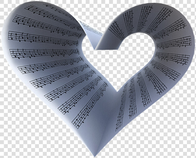 Sheet  Music  Heart  Piano  Concert  Sound  Disco    Heart  HD Png DownloadTransparent PNG