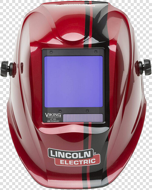 Viking 3350 Code Red Welding Helmet   Red Lincoln Electric Welding Helmet  HD Png DownloadTransparent PNG