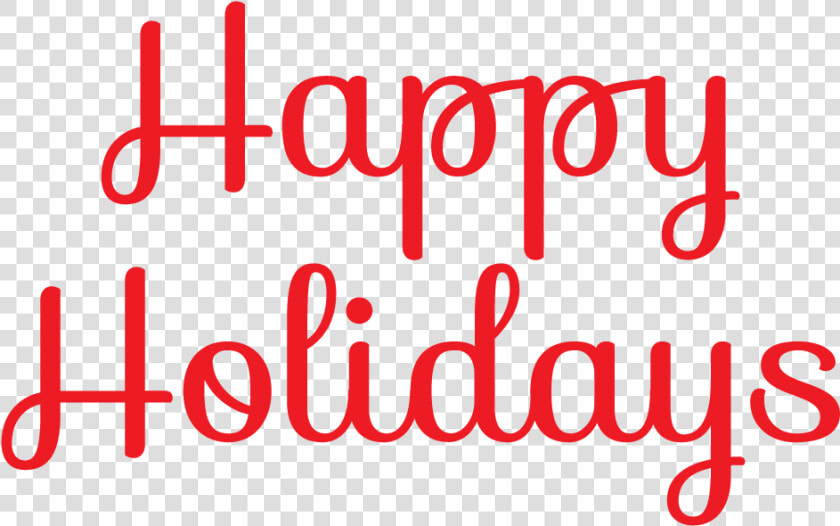 Download For Free Happy Holidays Png In High Resolution   Happy Holidays Clip Art Png  Transparent PngTransparent PNG