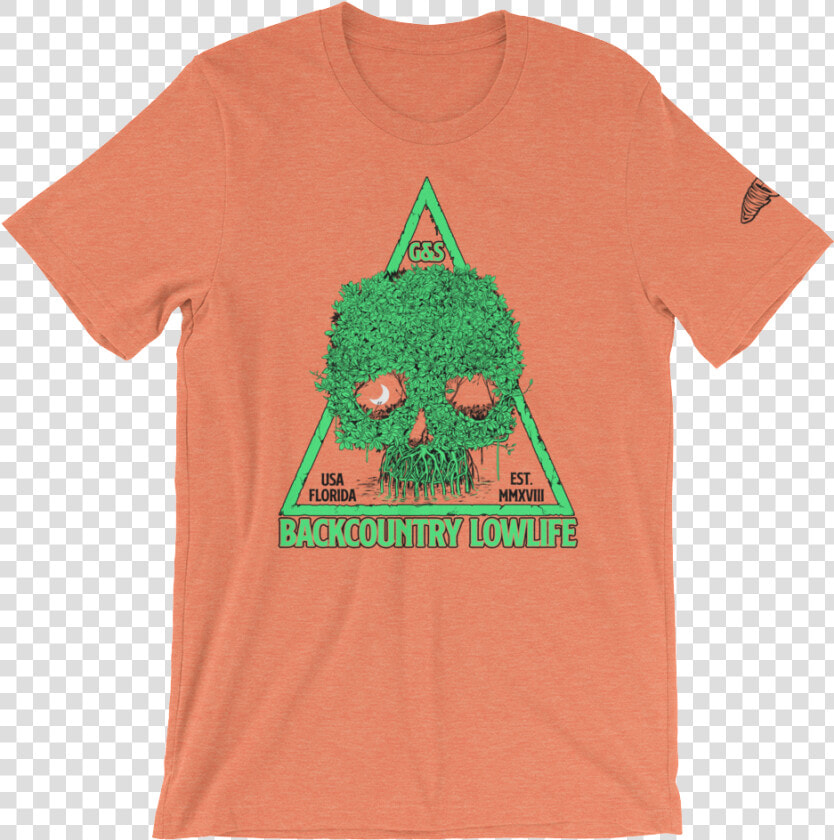 Backcountry Lowlife Mangrove Skull T Shirt   Best Yellow T Shirts  HD Png DownloadTransparent PNG