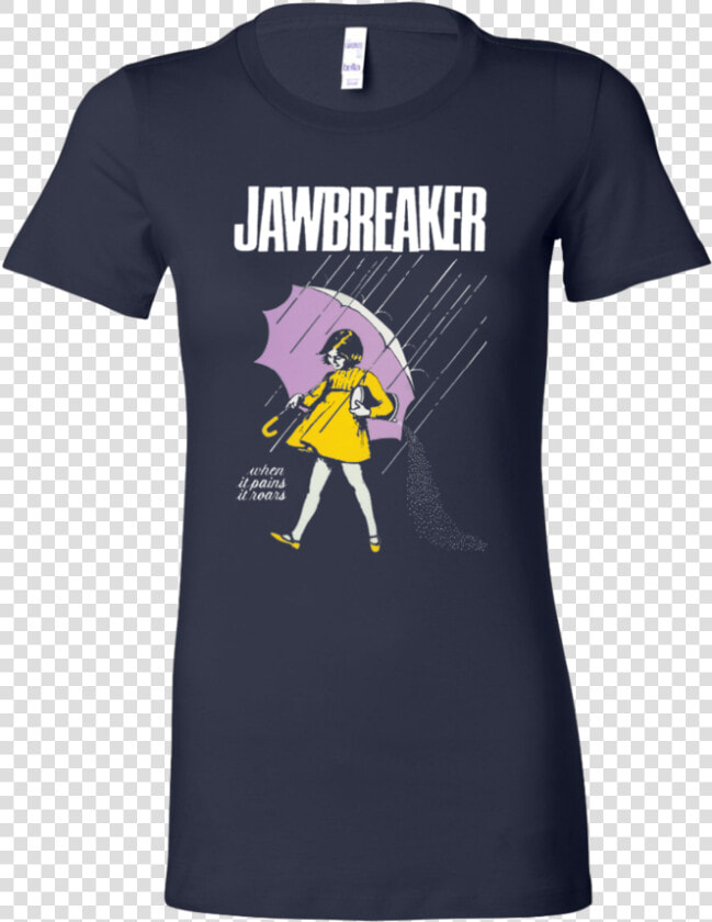 Jawbreaker Salt Girl Womens Navy Tee  HD Png DownloadTransparent PNG