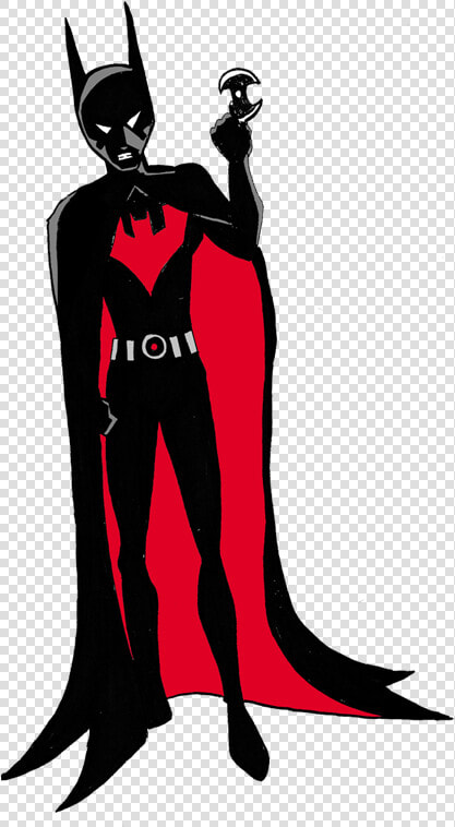 Batman Beyond With A Cape   Batman Beyond With Cape  HD Png DownloadTransparent PNG