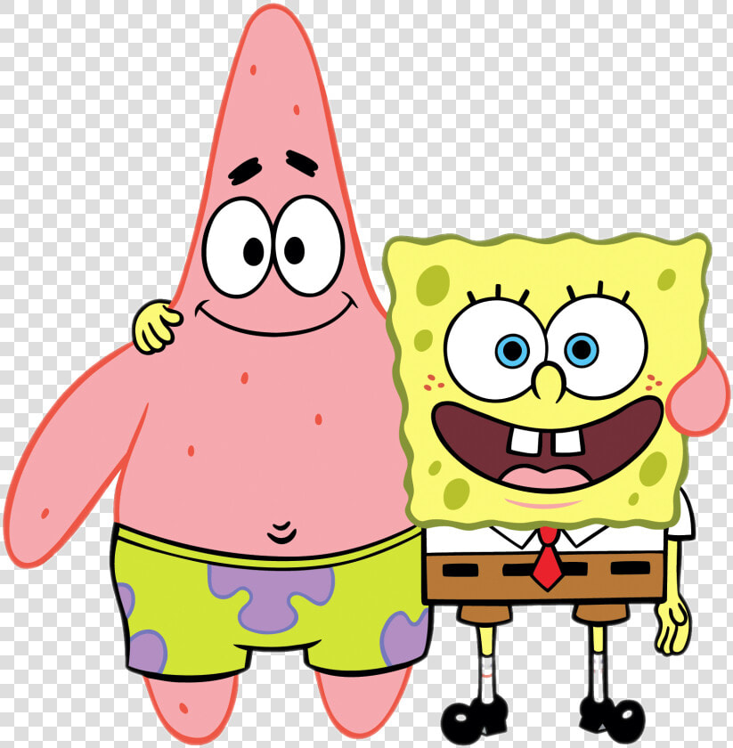 Spongebob Patrick Transparent Png   Patrick Star And Spongebob  Png DownloadTransparent PNG