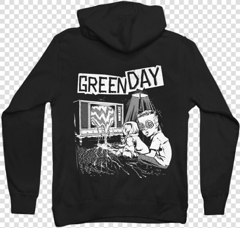 Green Day Tv Wasteland Zip Hoodie   Roy Woods Say Less Sweater  HD Png DownloadTransparent PNG