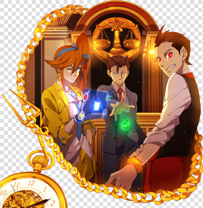 Ace Attorney Apollo And Athena  HD Png DownloadTransparent PNG