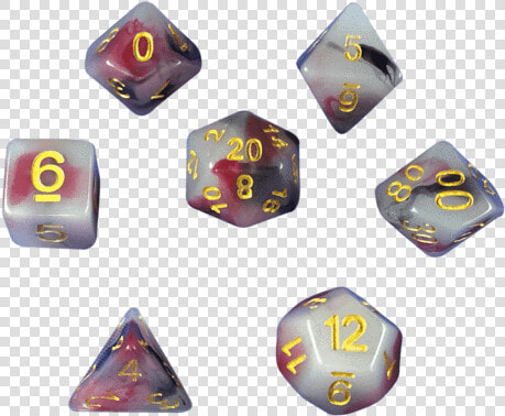 Black White And Red Dnd Dice  HD Png DownloadTransparent PNG