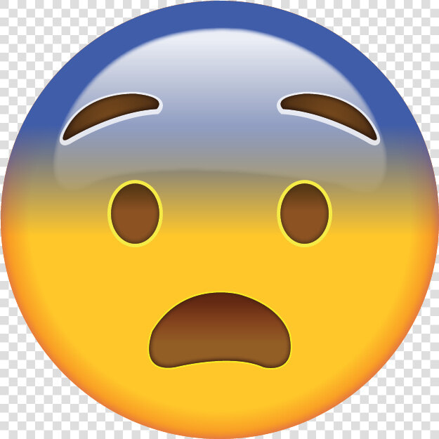 Fearful Emoji Png  Transparent PngTransparent PNG