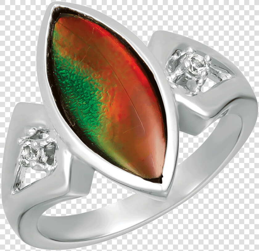 Morgan Sterling Silver Ring By Korite Ammolite   Pre engagement Ring  HD Png DownloadTransparent PNG