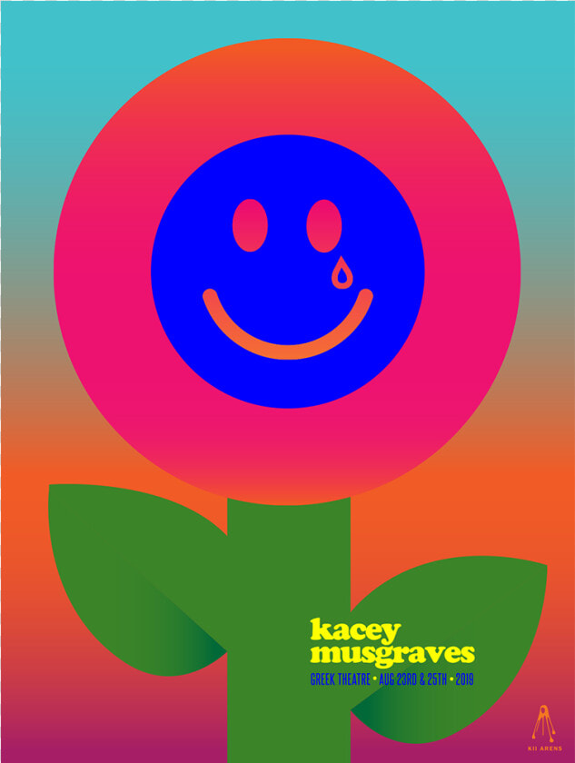 2019 Greek Theatre Poster   Happy And Sad Kacey Musgraves  HD Png DownloadTransparent PNG