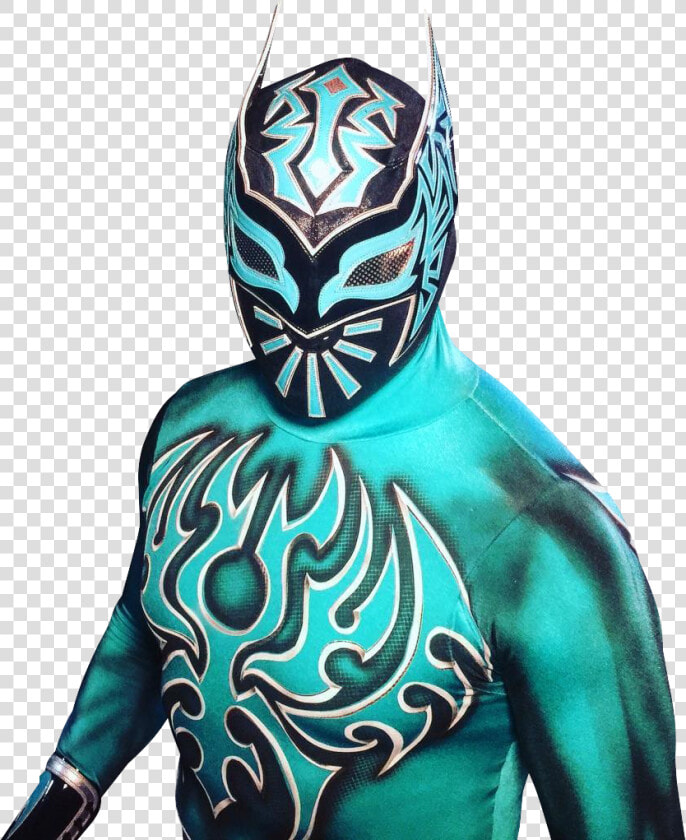 Transparent Sin Cara Png   Wwe Sin Cara Blue Costume  Png DownloadTransparent PNG