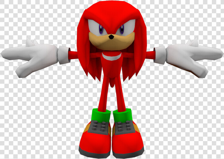 Download Zip Archive   Sonic Heroes Knuckles Model  HD Png DownloadTransparent PNG