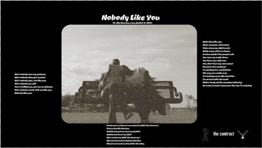 Nobody Like You Digital Booklet   Infantry  HD Png DownloadTransparent PNG