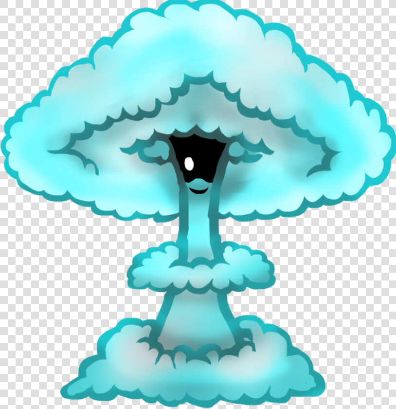 Transparent Mushroom Cloud Png   Pvz Fanmade Plants  Png DownloadTransparent PNG