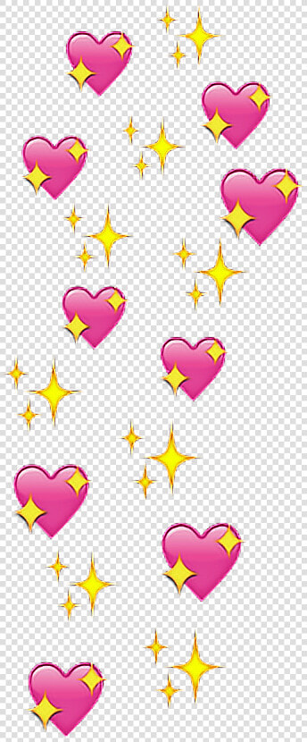  hearts  cute  sparkles  heart  pretty  aesthetic  pink   Heart Wallpapers Aesthetic  HD Png DownloadTransparent PNG