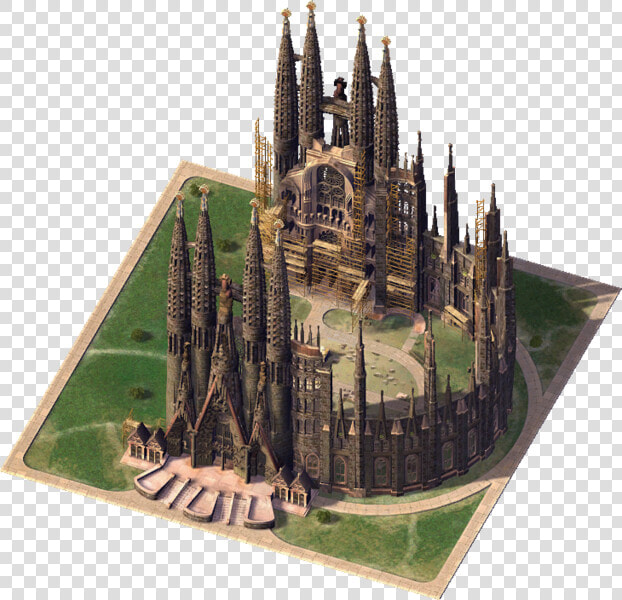 La Sagrada Familia Old  HD Png DownloadTransparent PNG