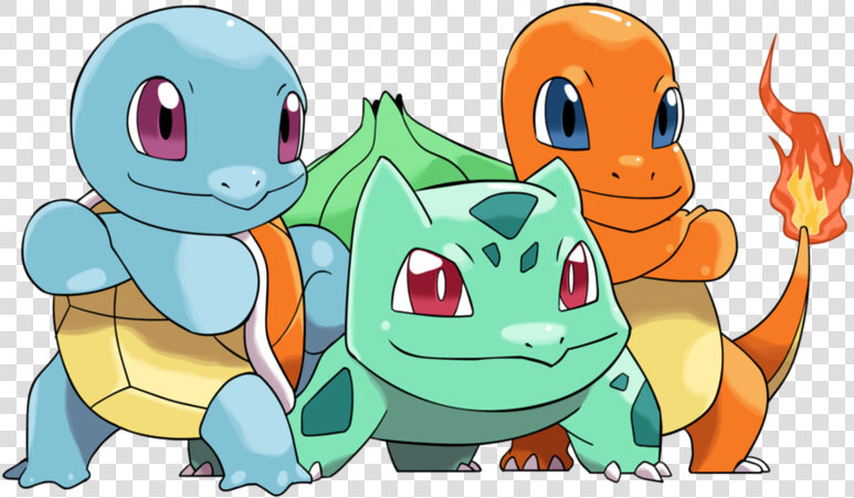 Thumb Image   Pokemon Kanto Starters Png  Transparent PngTransparent PNG