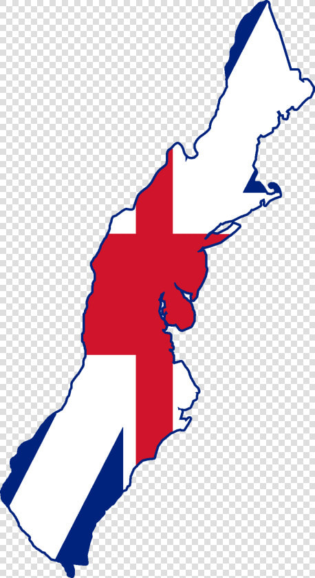 Flag Map Of The Thirteen Colonies   New England Colonies Png  Transparent PngTransparent PNG