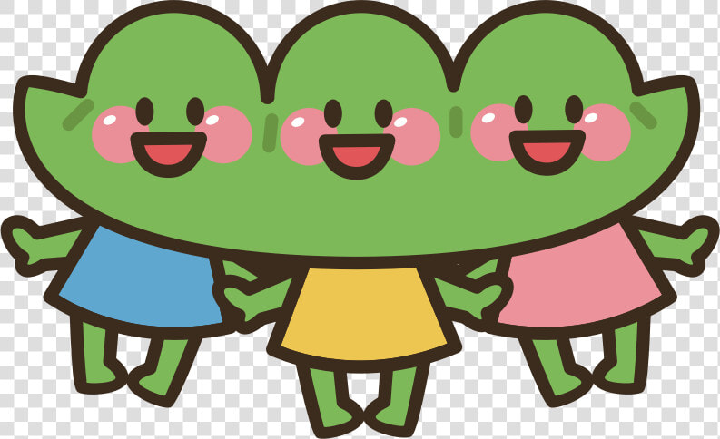 Peas In A Pod   Cartoon  HD Png DownloadTransparent PNG