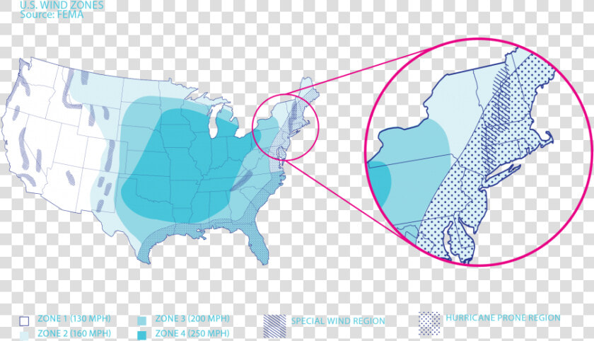 Wind Zones   Map  HD Png DownloadTransparent PNG