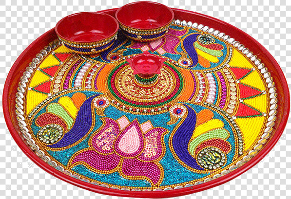 Diwali Rangoli Png High quality Image   Aarti Thali Decoration With Rangoli  Transparent PngTransparent PNG