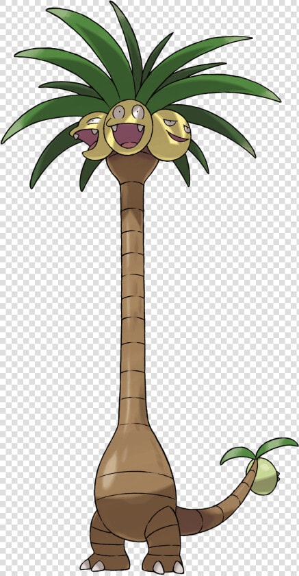 Pokemon Exeggutor Alola Form  HD Png DownloadTransparent PNG