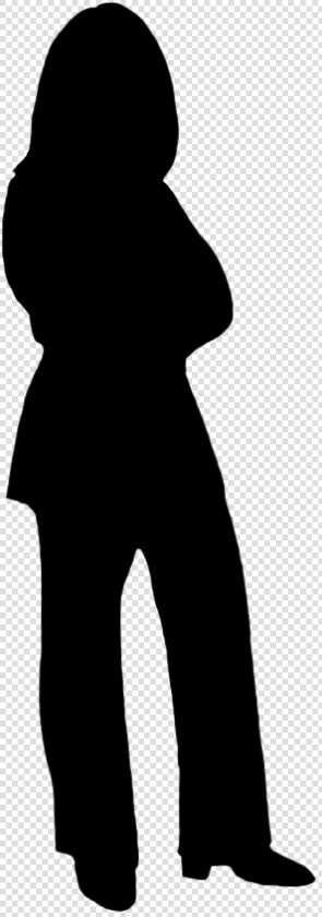 Silhouette Of Standing Woman   Silhouette Woman Standing Png  Transparent PngTransparent PNG