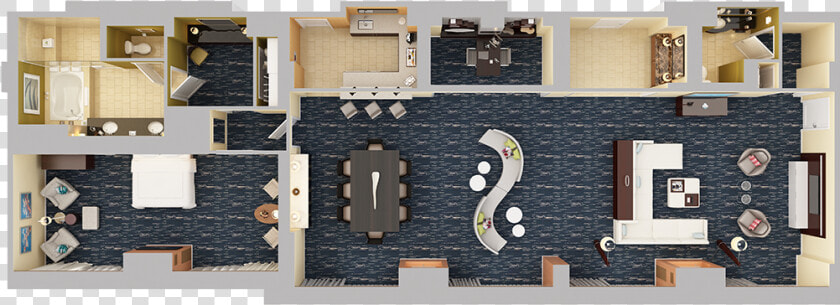 Presidential Suite Floor Plan  HD Png DownloadTransparent PNG