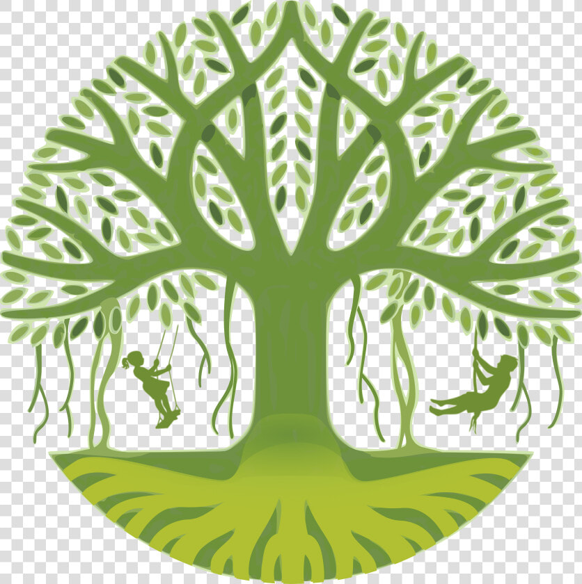 Clipart Leaves Leaves Grass   Banyan Tree Clip Art  HD Png DownloadTransparent PNG