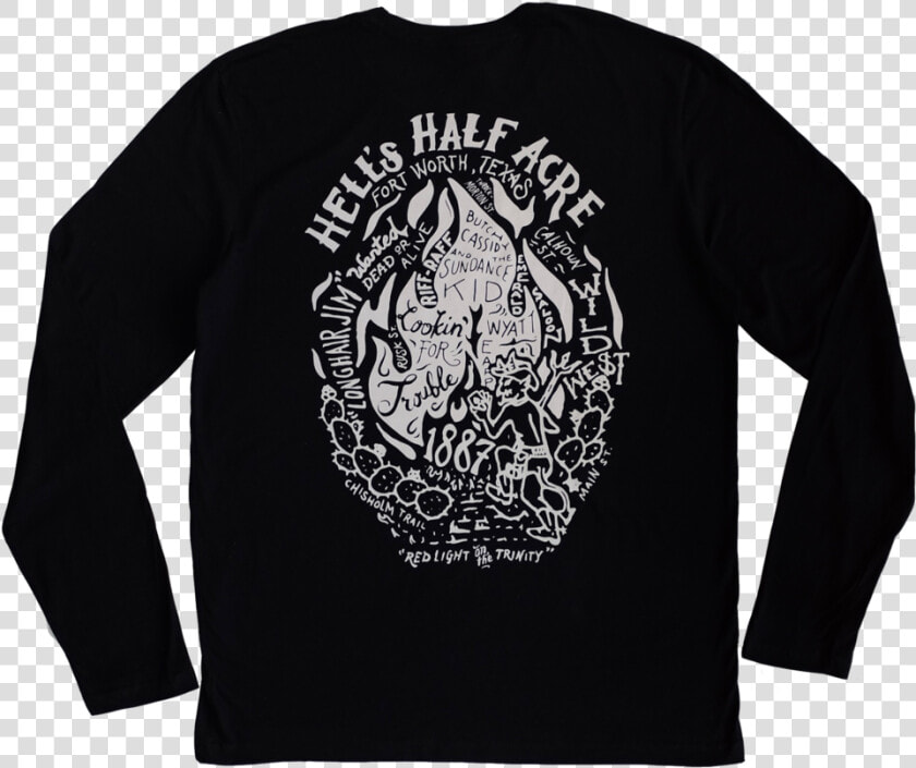 Fort Worth Hells Half Acre T Shirt   Run The Jewels Volcom Denim Jacket  HD Png DownloadTransparent PNG