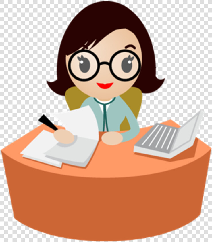 Clerk Cartoon  HD Png DownloadTransparent PNG