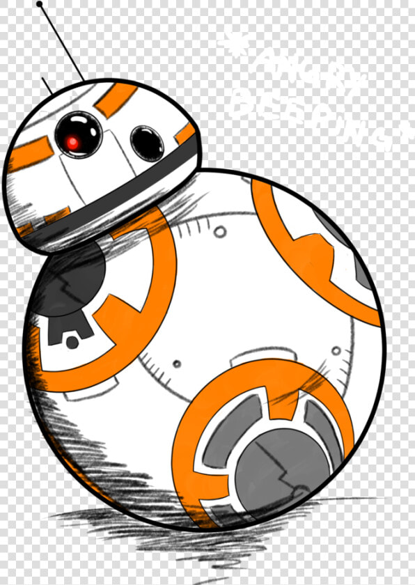 Bb 8 Drawing Star Wars Clip Art   Star Wars Bb8 Drawing  HD Png DownloadTransparent PNG