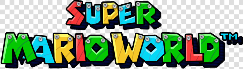 Super Mario World Png   Super Mario World Logo  Transparent PngTransparent PNG