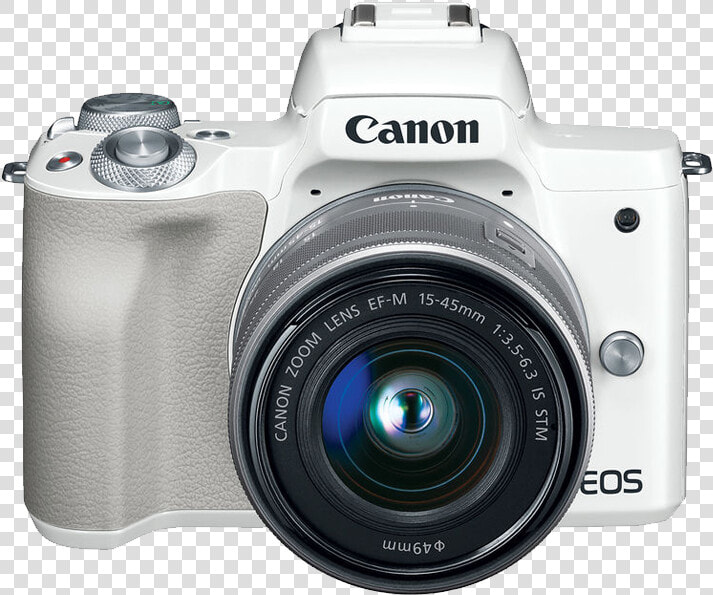 Transparent Canon Dslr Png   Canon Eos M50 Kit 15 45mm  Png DownloadTransparent PNG