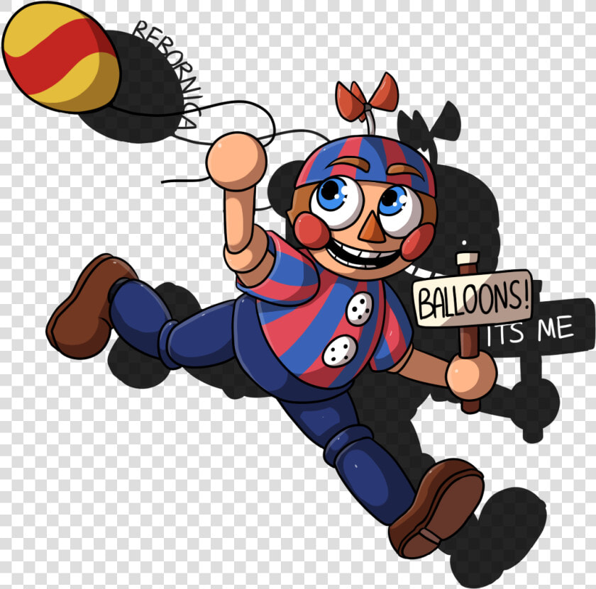 Oballoons Its Me Five Nights At Freddy S 2 Garry S   Nightmare Balloon Boy Fnaf Anime  HD Png DownloadTransparent PNG