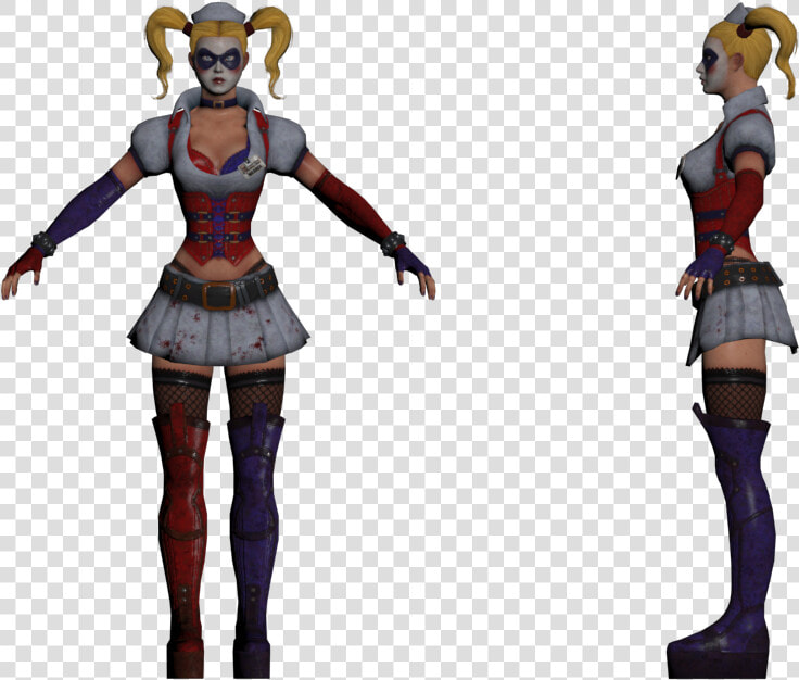 Download Zip Archive   Harley Quinn Arkham Model  HD Png DownloadTransparent PNG