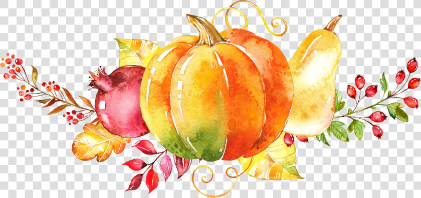 Clipart Apples Watercolor   Watercolor Wreath Fall Leaves  HD Png DownloadTransparent PNG