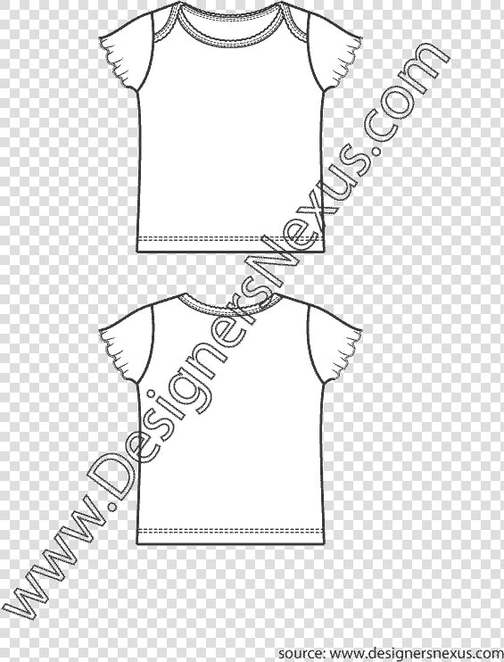 Newborn Infant Girls Lap Shoulder T Shirt Ⓒ   Illustration  HD Png DownloadTransparent PNG