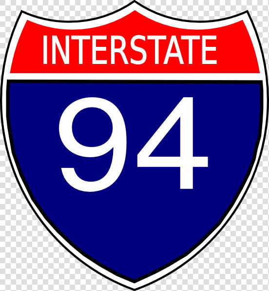 I 94 Sign Svg Clip Arts   Interstate Highway Sign  HD Png DownloadTransparent PNG