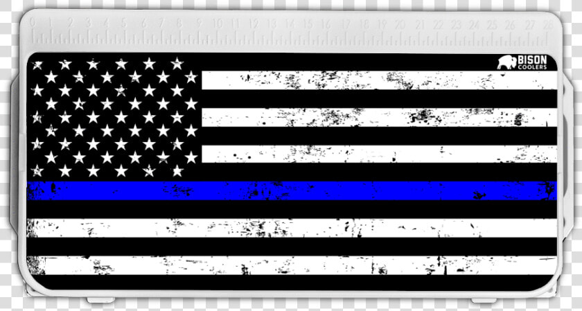 Thin Blue Line Flag Lid Graphic Class Lazyload Lazyload   Black And White American Flag With Purple  HD Png DownloadTransparent PNG