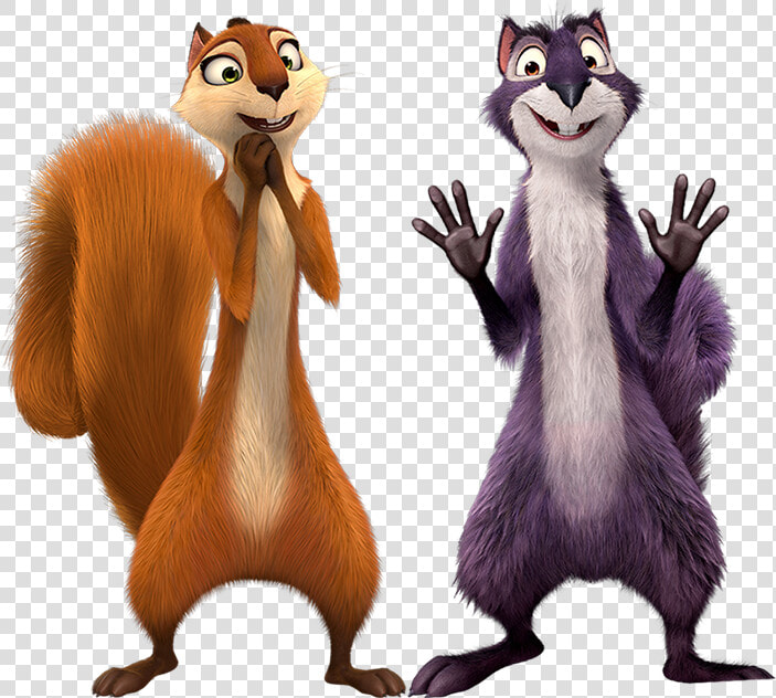 The Nut Job Andie And Surly   Nut Job Surly  HD Png DownloadTransparent PNG