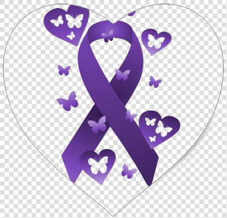 Purple Awareness Ribbon Png Clipart   Maladie De Crohn Symbol  Transparent PngTransparent PNG